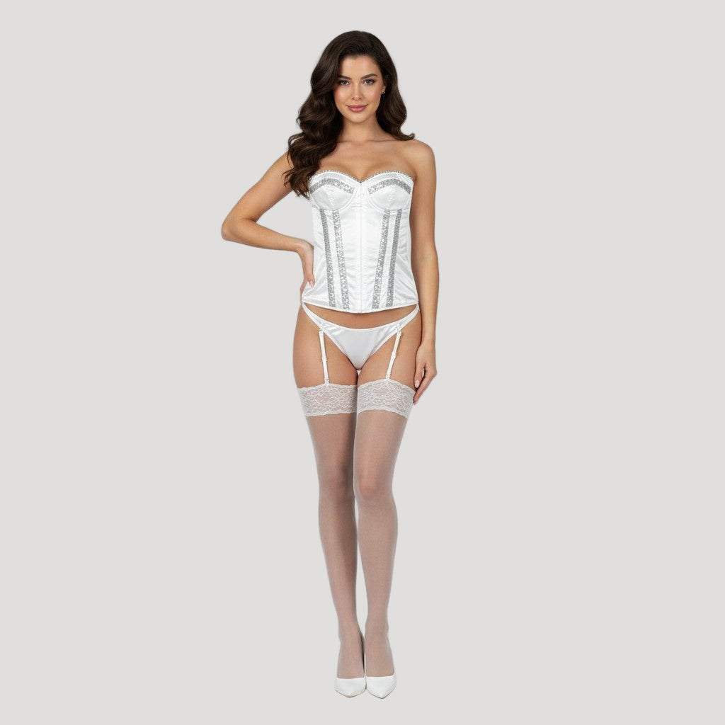 satin corset bundle